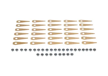 Súprava 30 ks. žacích nožov 4,9 cm (2") pre robotické kosačky Bosch Indego 350 Indego 350 Connect Indego 1100 Connect (OEM F016800321) Súprava 30 ks. žacích nožov 4,9 cm (2") pre robotické kosačky Bosch Indego 350 Indego 350 Connect Indego 1100 Connect (OEM F016800321)