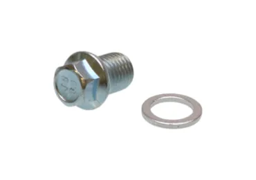 Vypúšťacia skrutka 12 mm olejovej nádrže pre motory Honda GX240 GX270 GX340 GX390 (OEM 94109-12000) Vypúšťacia skrutka 12 mm olejovej nádrže pre motory Honda GX240 GX270 GX340 GX390 (OEM 94109-12000)